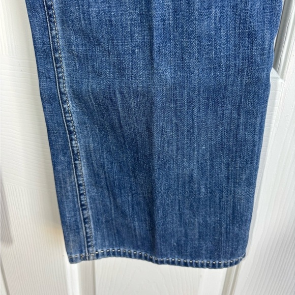 Nat Nast Jeans Mens 38x34 Blue Maverick Straight Medium Wash Faded Luxury Denim - Picture 9 of 11